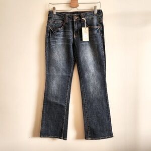 GUESS I NWT 16Y Bootcut Daredevil denim jeans I medium wash
